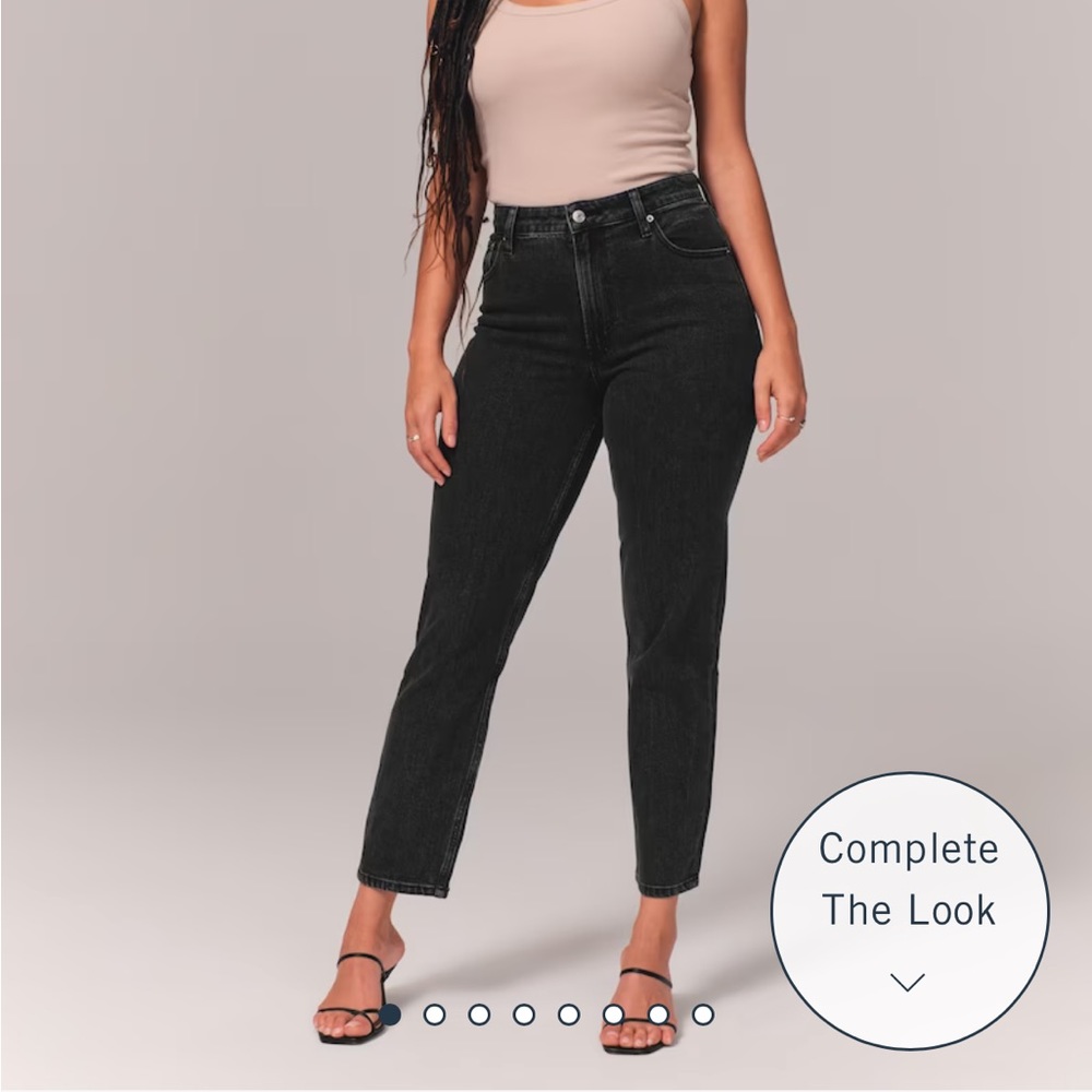 Abercrombie Curve Love Mom Jean